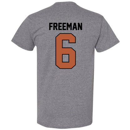 Texas - NCAA Men's Basketball : Elyjah Freeman - Classic Shersey T-Shirt-1