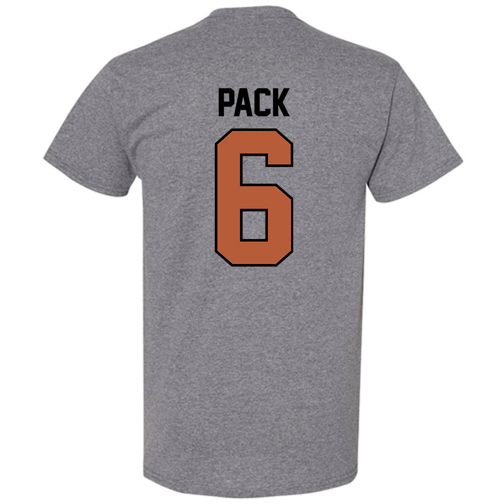 Texas - NCAA Baseball : Anthony Pack - Classic Shersey T-Shirt-1