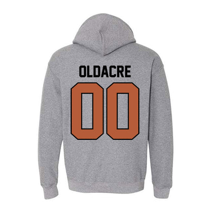 Texas - NCAA Women's Basketball : Kyla Oldacre - Classic Shersey Hooded Sweatshirt-1