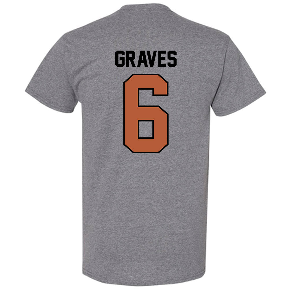 Texas - NCAA Women's Basketball : Sarah Graves - Classic Shersey T-Shirt-1