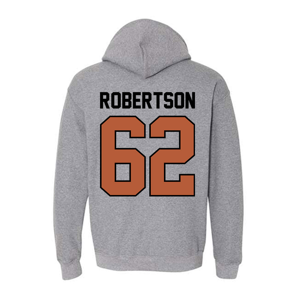 Texas - NCAA Football : Connor Robertson - Classic Shersey Hooded Sweatshirt-1