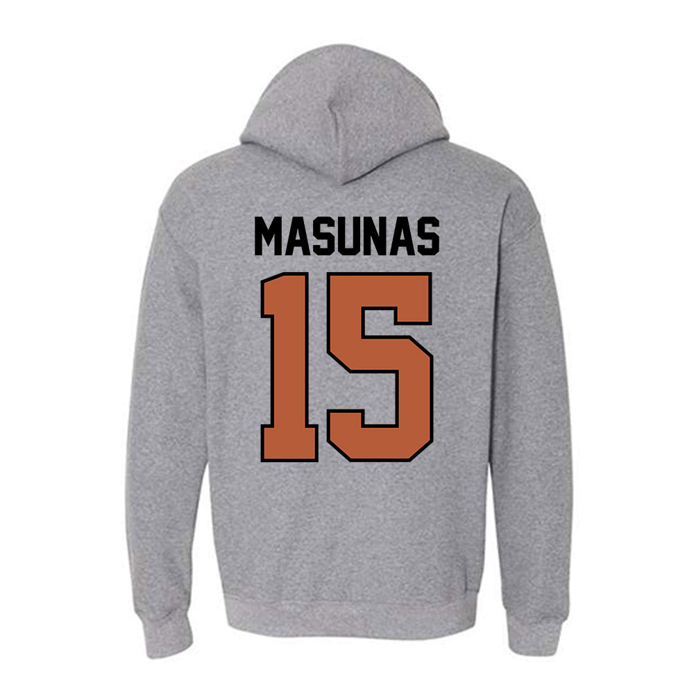 Texas - NCAA Football : Michael Masunas - Classic Shersey Hooded Sweatshirt-1