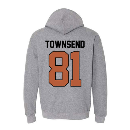 Texas - NCAA Football : Nick Townsend - Classic Shersey Hooded Sweatshirt-1