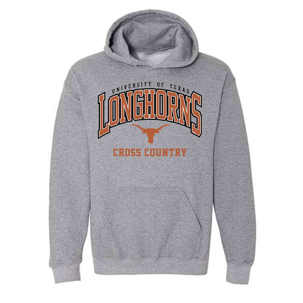 Texas - NCAA Men's Cross Country : Kai McCullough - Classic Shersey Hooded Sweatshirt-0