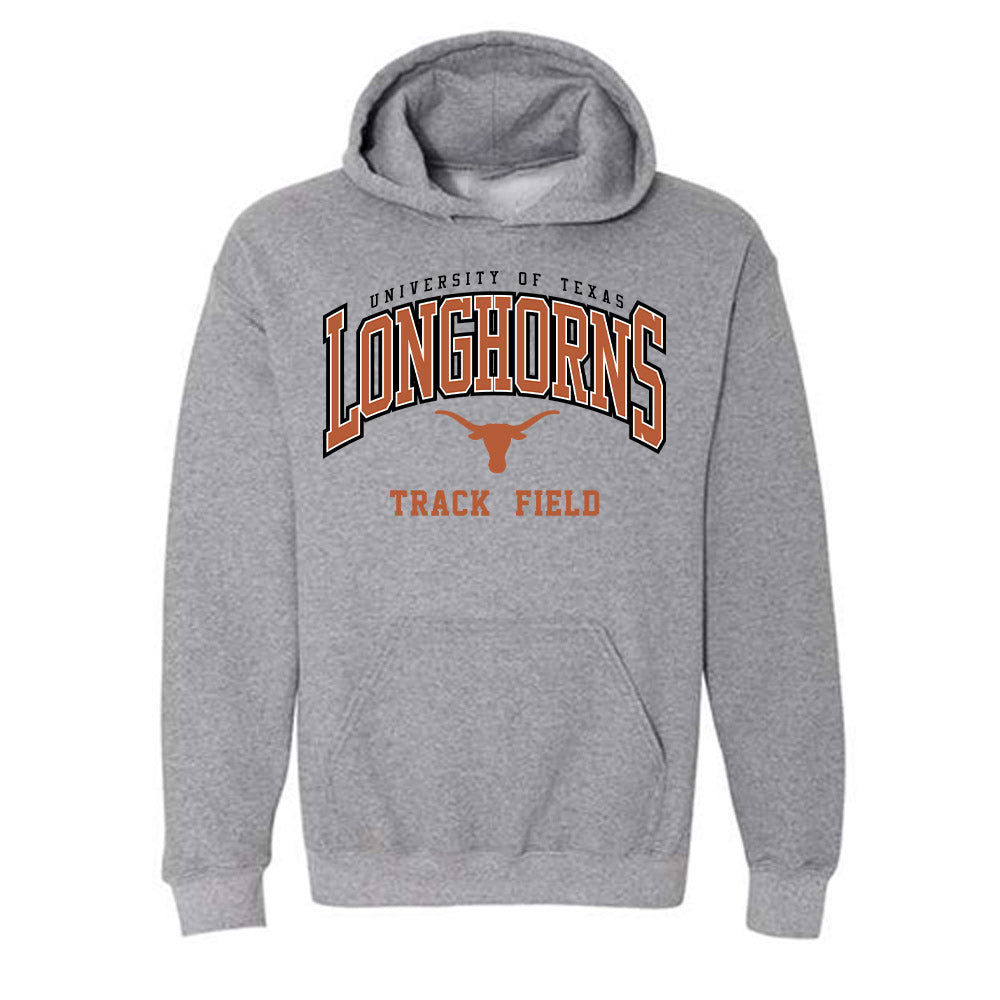 Texas - NCAA Women's Track & Field : Emma Wade - Classic Shersey Hooded Sweatshirt-0