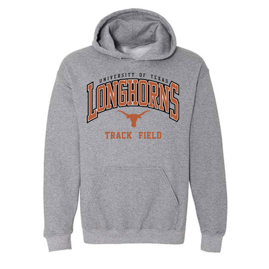 Texas - NCAA Men's Track & Field : Sihle Mahlangu - Classic Shersey Hooded Sweatshirt-0