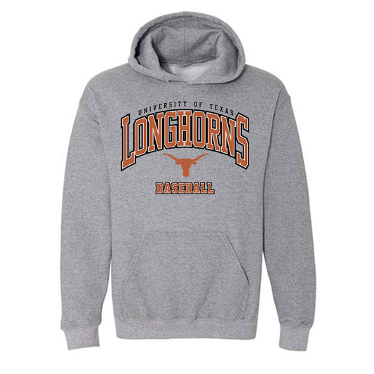 Texas - NCAA Baseball : James Jorgensen - Classic Shersey Hooded Sweatshirt-0