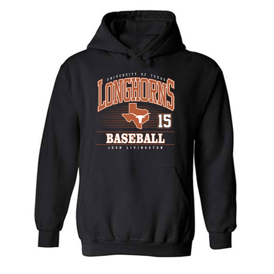 Texas - NCAA Baseball : Josh Livingston - Classic Fashion Shersey Hooded Sweatshirt-0