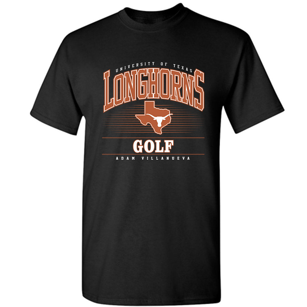 Texas - NCAA Men's Golf : Adam Villanueva - Classic Fashion Shersey T-Shirt-0