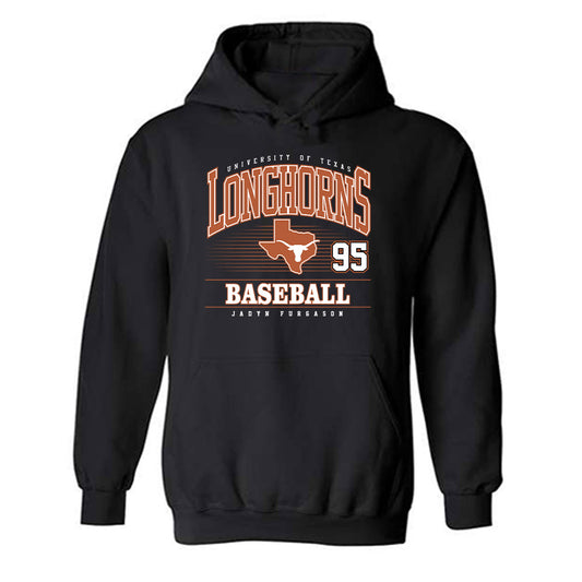 Texas - NCAA Baseball : Jadyn Furgason - Classic Fashion Shersey Hooded Sweatshirt-0