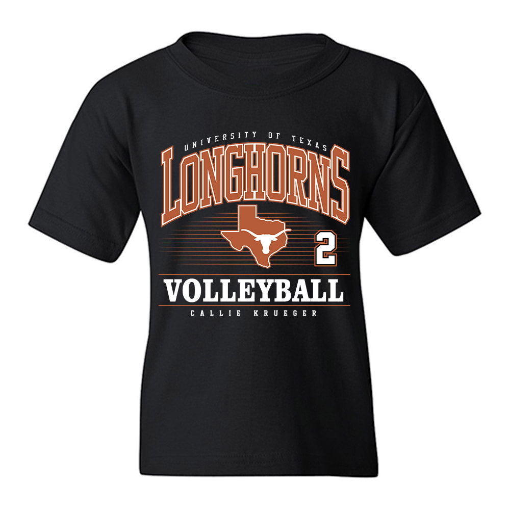Texas - NCAA Women's Volleyball : Callie krueger - Classic Fashion Shersey Youth T-Shirt-0