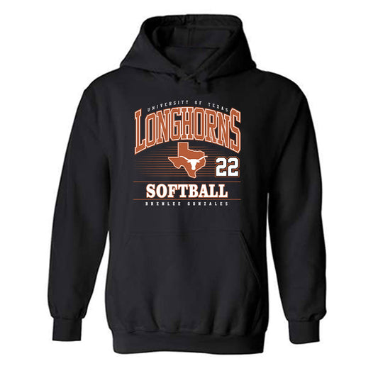 Texas - NCAA Softball : Brenlee Gonzales - Classic Fashion Shersey Hooded Sweatshirt-0