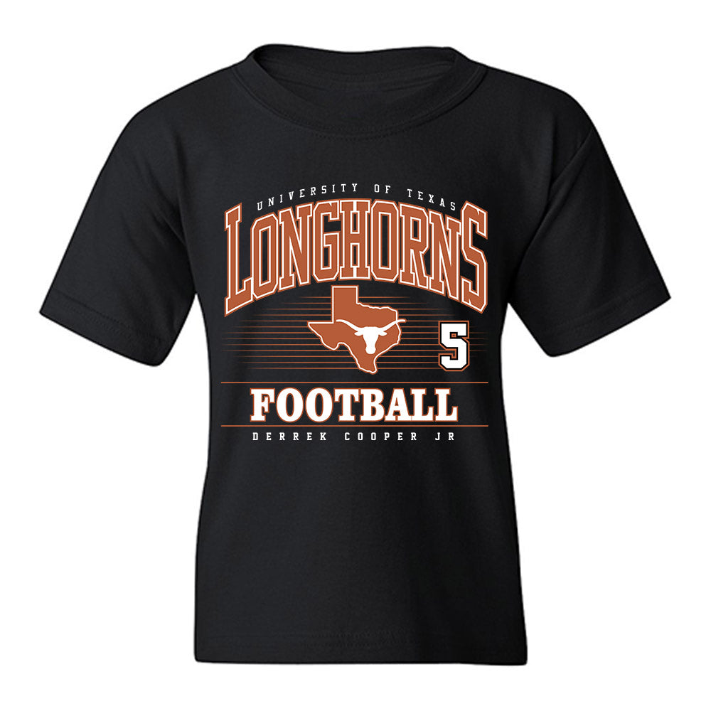 Texas - NCAA Football : Derrek Cooper jr - Classic Fashion Shersey Youth T-Shirt-0