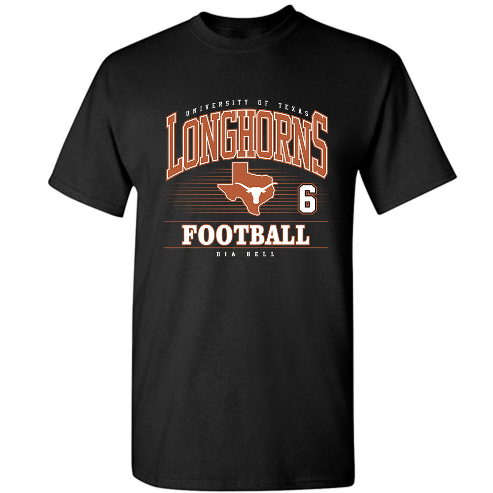 Texas - NCAA Football : Dia Bell - Classic Fashion Shersey T-Shirt-0