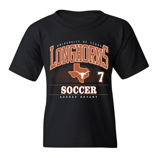 Texas - NCAA Women's Soccer : Audrey Bryant - Classic Fashion Shersey Youth T-Shirt-0