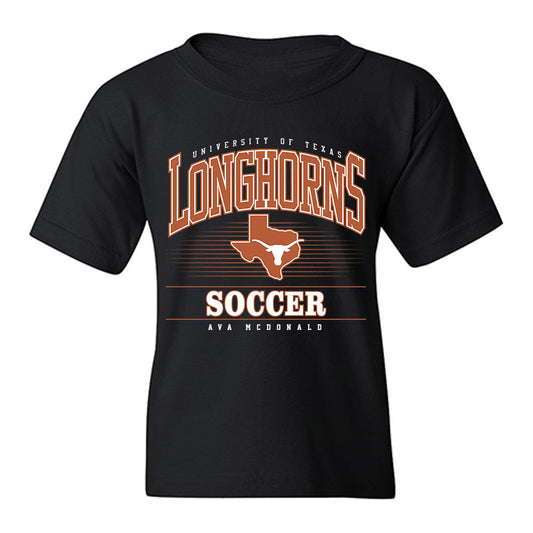Texas - NCAA Women's Soccer : Ava McDonald - Classic Fashion Shersey Youth T-Shirt-0