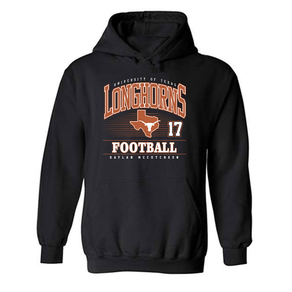 Texas - NCAA Football : Daylan Mccutcheon - Classic Fashion Shersey Hooded Sweatshirt-0