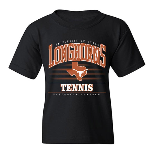 Texas - NCAA Women's Tennis : Elizabeth Ionescu - Classic Fashion Shersey Youth T-Shirt-0