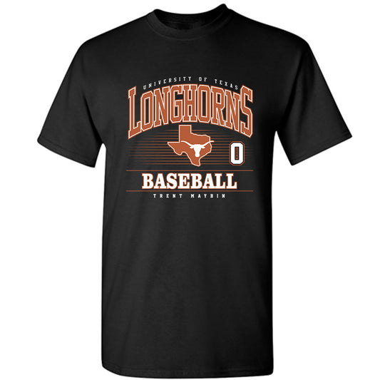 Texas - NCAA Baseball : Trent Maybin - Classic Fashion Shersey T-Shirt-0