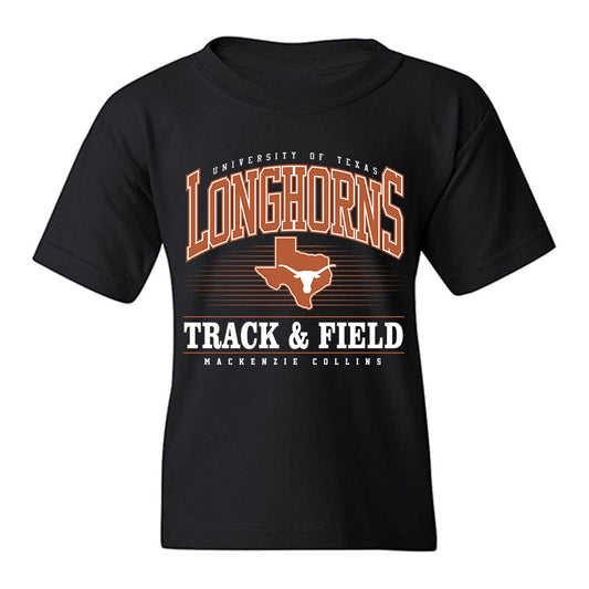 Texas - NCAA Women's Track & Field : Mackenzie Collins - Classic Fashion Shersey Youth T-Shirt-0