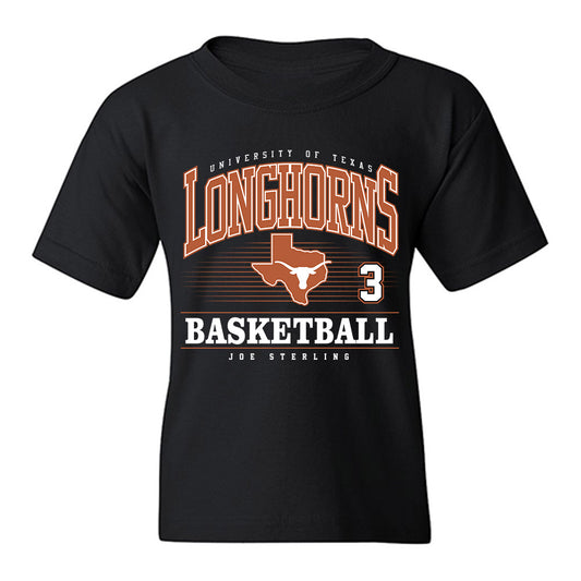 Texas - NCAA Men's Basketball : Joe Sterling - Classic Fashion Shersey Youth T-Shirt-0