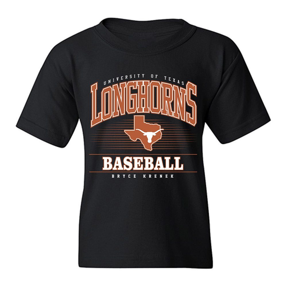 Texas - NCAA Baseball : Bryce Krenek - Classic Fashion Shersey Youth T-Shirt-0