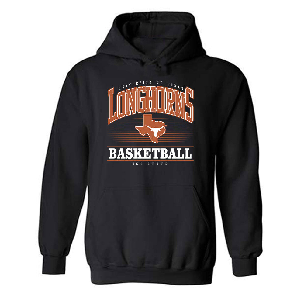 Texas - NCAA Women's Basketball : Isi Etute - Classic Fashion Shersey Hooded Sweatshirt-0