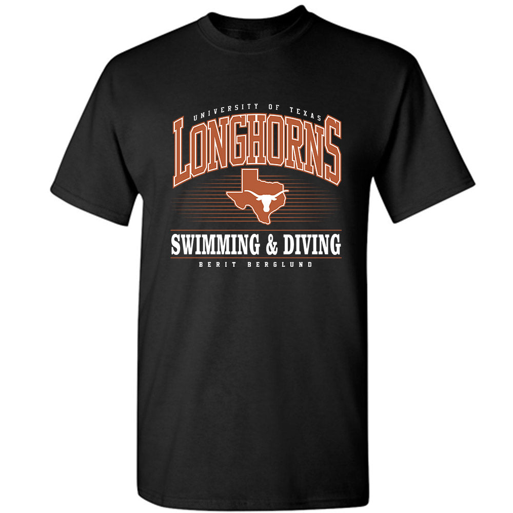 Texas - NCAA Women's Swimming & Diving : Berit Berglund - Classic Fashion Shersey T-Shirt-0