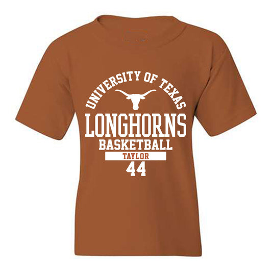 Texas - NCAA Men's Basketball : Brandon Taylor - Classic Fashion Shersey Youth T-Shirt-0