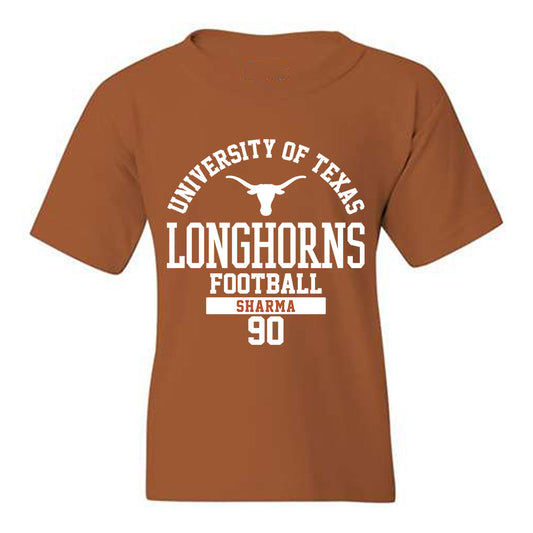 Texas - NCAA Football : Josiah Sharma - Classic Fashion Shersey Youth T-Shirt-0
