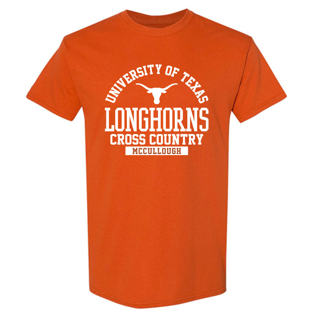 Texas - NCAA Men's Cross Country : Kai McCullough - Classic Fashion Shersey T-Shirt-0