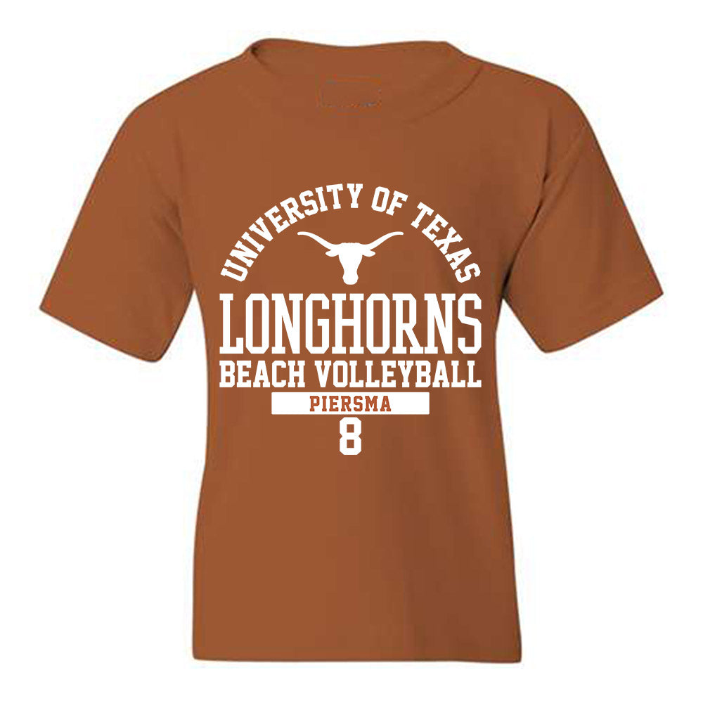 Texas - NCAA Beach Volleyball : Brecht Piersma - Classic Fashion Shersey Youth T-Shirt-0
