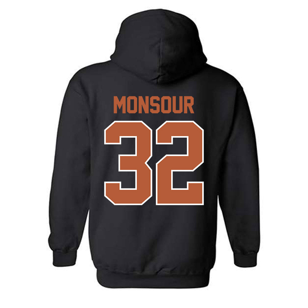 Texas - NCAA Baseball : Maddox Monsour - Sports Shersey Hooded Sweatshirt-1