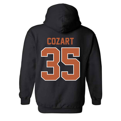 Texas - NCAA Baseball : Sam Cozart - Sports Shersey Hooded Sweatshirt-1