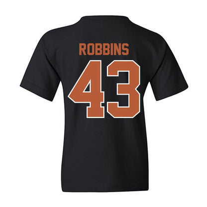 Texas - NCAA Baseball : Aiden Robbins - Sports Shersey Youth T-Shirt-1