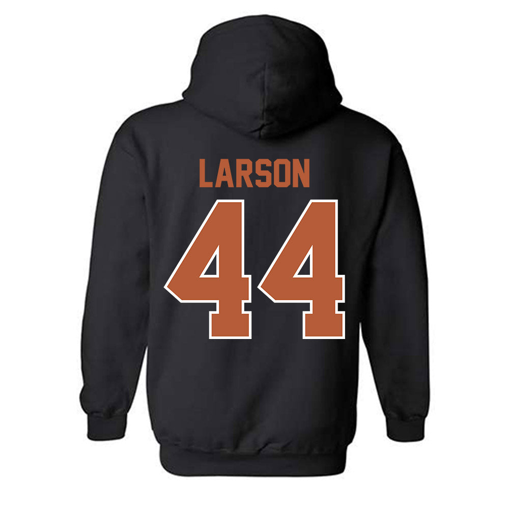 Texas - NCAA Baseball : Ashton Larson - Sports Shersey Hooded Sweatshirt-1