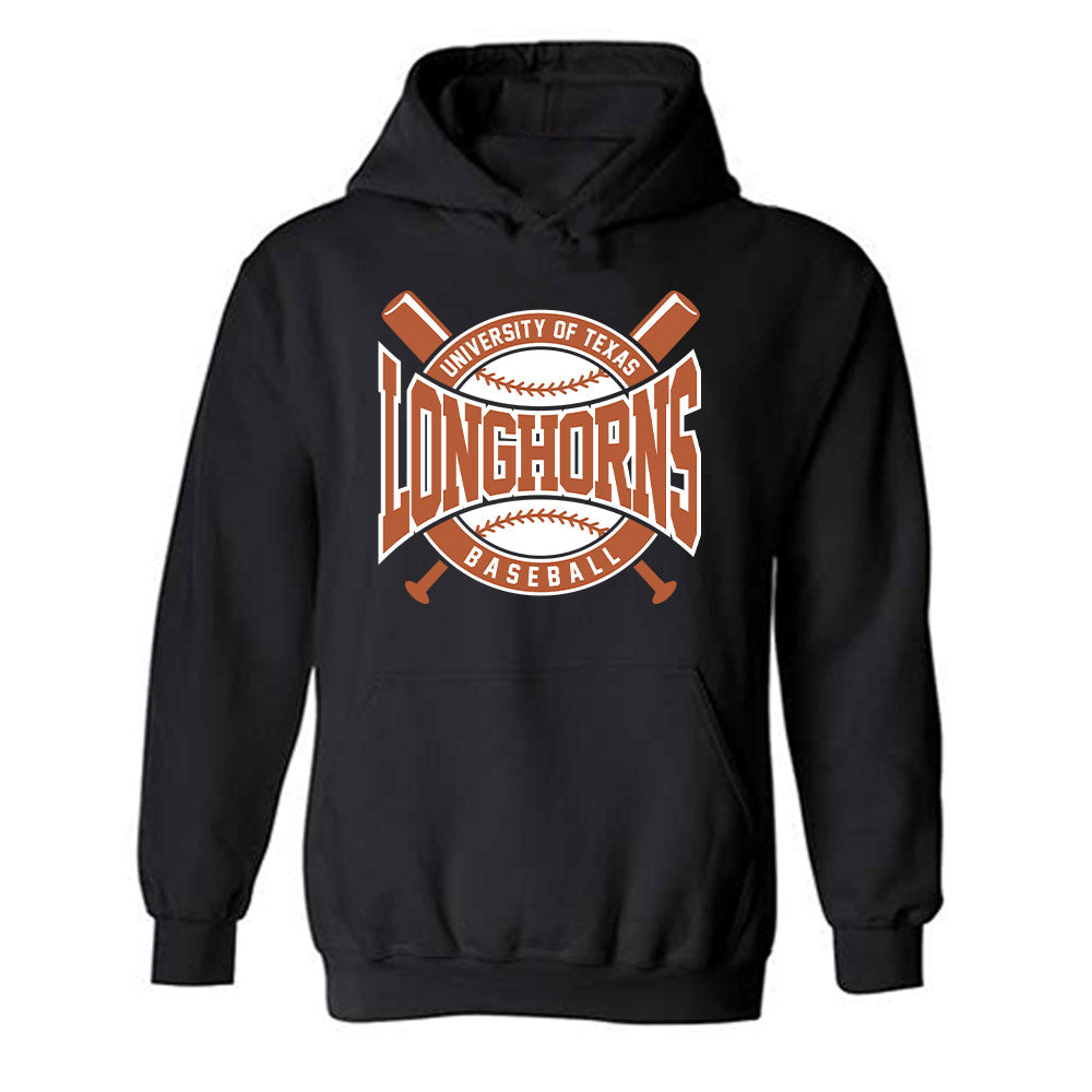 Texas - NCAA Baseball : Anthony Pack - Sports Shersey Hooded Sweatshirt-0