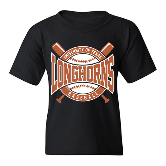 Texas - NCAA Baseball : Andrew Ermis - Sports Shersey Youth T-Shirt-0