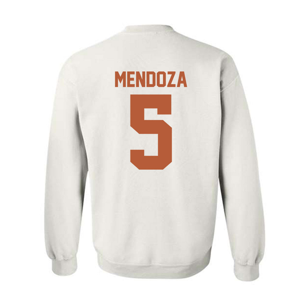 Texas - NCAA Baseball : Ethan Mendoza - Sports Shersey Crewneck Sweatshirt-1