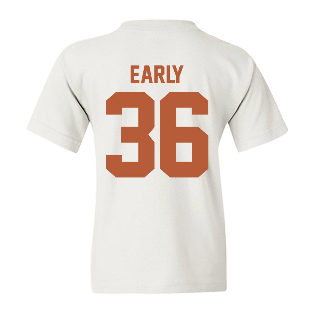 Texas - NCAA Baseball : Callum Early - Sports Shersey Youth T-Shirt-1