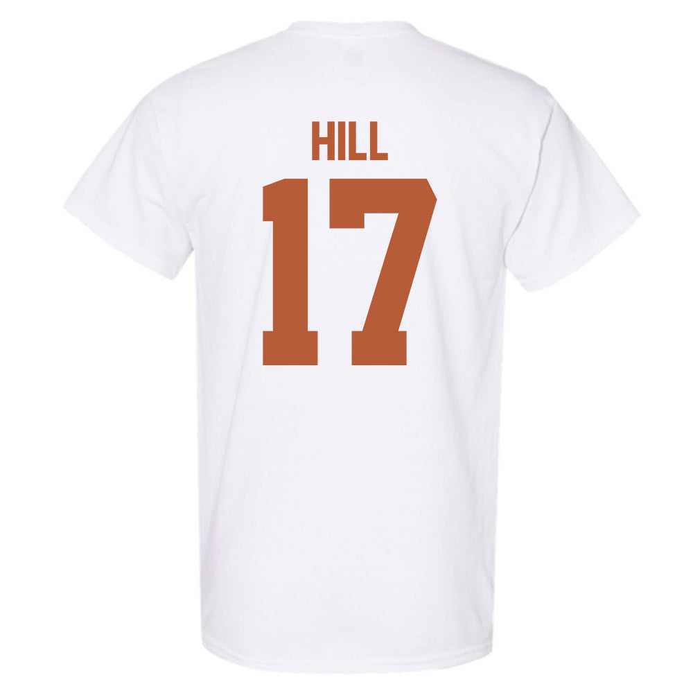 Texas - NCAA Baseball : Will Hill - Sports Shersey T-Shirt-1