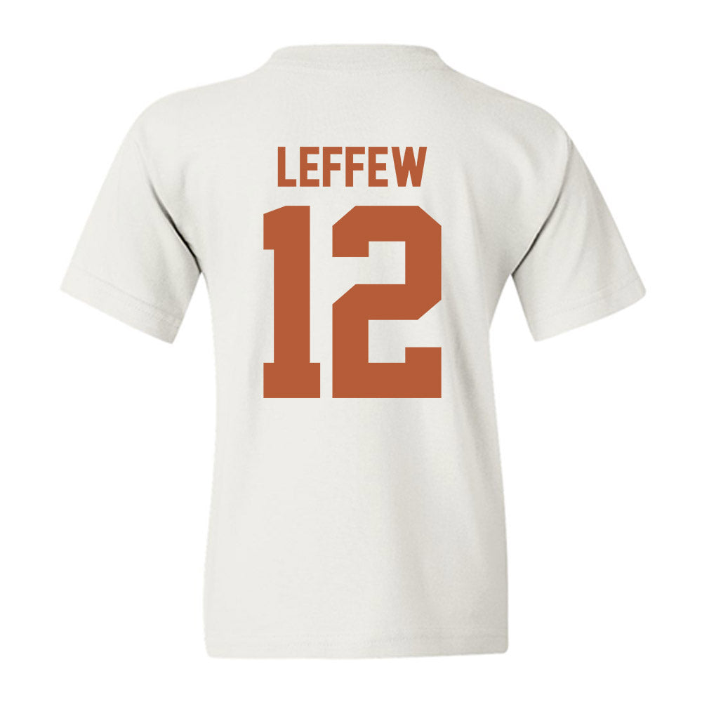 Texas - NCAA Baseball : Haiden Leffew - Sports Shersey Youth T-Shirt-1