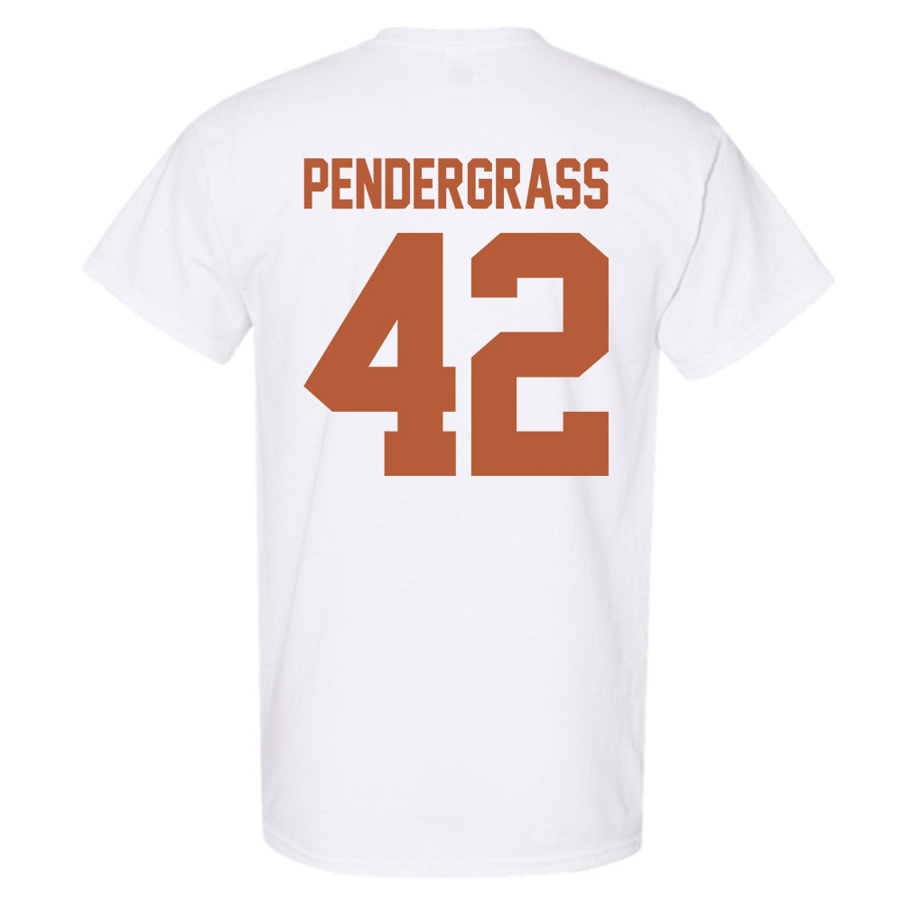 Texas - NCAA Baseball : Dariyan Pendergrass - Sports Shersey T-Shirt-1