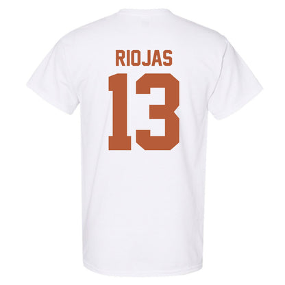 Texas - NCAA Baseball : Ruger Riojas - Sports Shersey T-Shirt-1