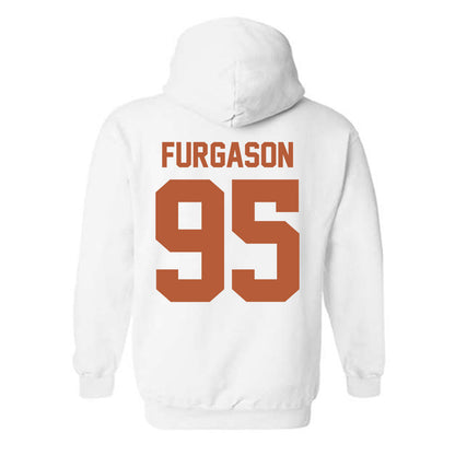 Texas - NCAA Baseball : Jadyn Furgason - Sports Shersey Hooded Sweatshirt-1