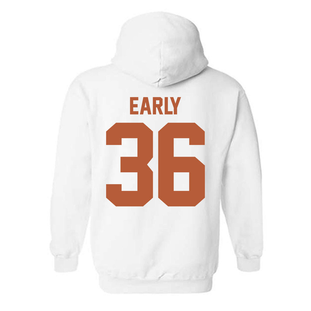 Texas - NCAA Baseball : Callum Early - Sports Shersey Hooded Sweatshirt-1