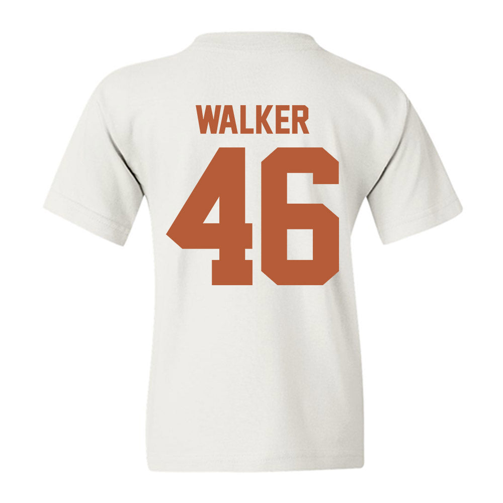 Texas - NCAA Baseball : Ethan Walker - Sports Shersey Youth T-Shirt-1