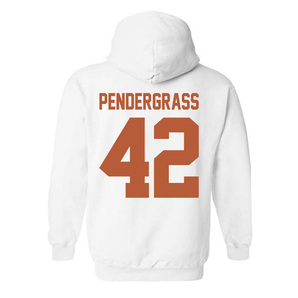 Texas - NCAA Baseball : Dariyan Pendergrass - Sports Shersey Hooded Sweatshirt-1