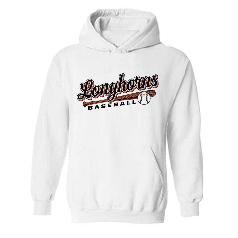 Texas - NCAA Baseball : Bryce Krenek - Sports Shersey Hooded Sweatshirt-0