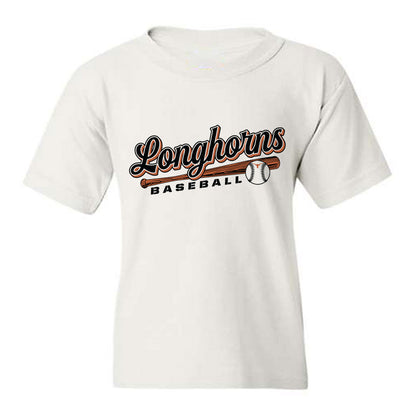 Texas - NCAA Baseball : Donovan Jordan - Sports Shersey Youth T-Shirt-0